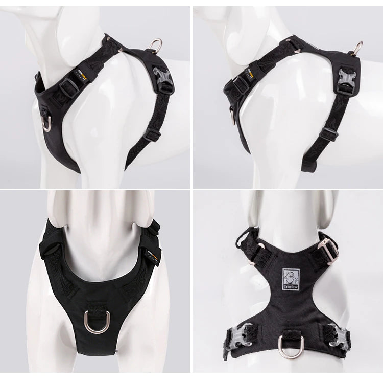 Rainy Days Harness-Black/Red